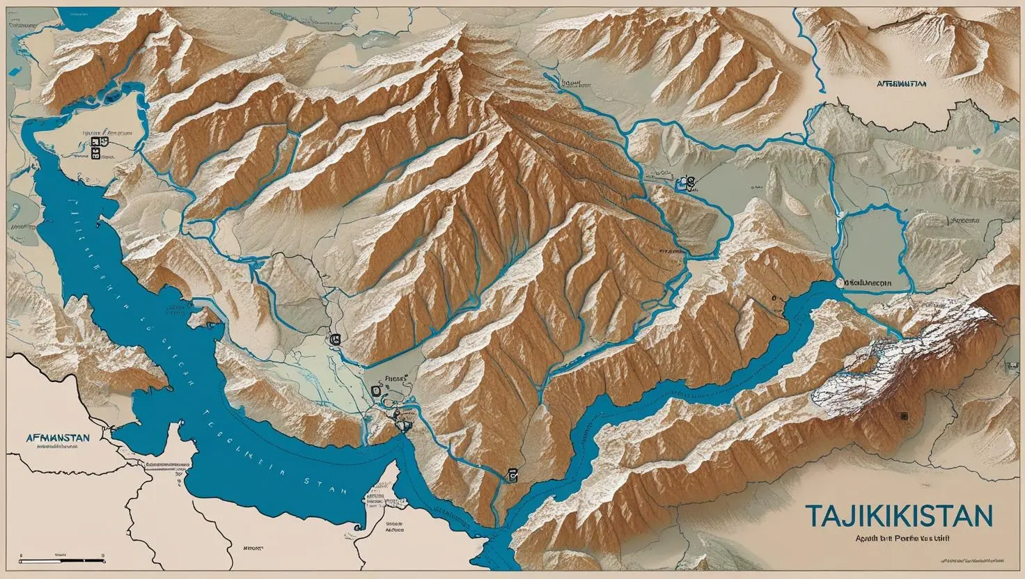 geography of tajikistan